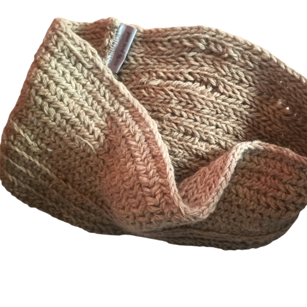 Men's Bohemian 100% Pure Wool scarf